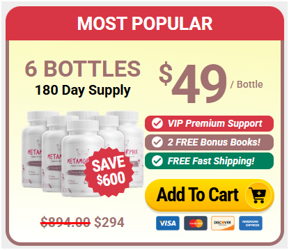 6 Bottles Metamorphx Mobile